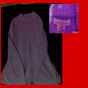 long lavender knit sweater ♡︎